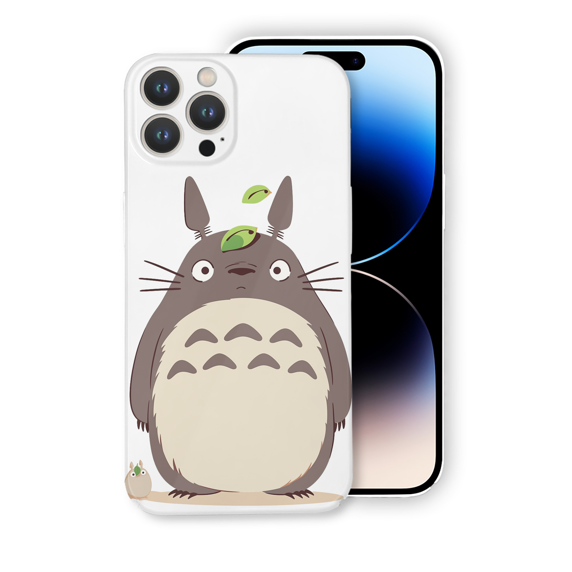 （画像用） となりのトトロ 草壁メイ 草壁サツキ My Neighbor Totoro Satsuki Kusakabe Mei Kusakabe 【iPhone 14シリーズ対応】ハードケース